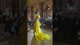 Maymay singing AMAKABOGERA in Paris Fashion Week [upl. by Marb676]