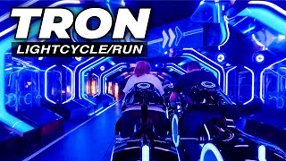 NEW TRON LightcycleRun FULL Ride POV 4K Magic Kingdom Walt Disney World Roller Coaster [upl. by Butterfield740]