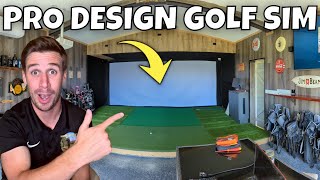 Ep 4 How to Build this Stunning Uneekor Eye XO Home Golf Simulator [upl. by Halehs]