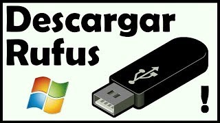 Descargar RUFUS para Bootear USB 👉Fácil y Rápido [upl. by Arzed]