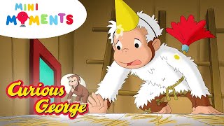 Cluck Cluck Monkey  Curious George  25 Minutes  Mini Moments [upl. by Ardyaf]