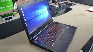 Test du MSI GS40 le PC portable Gamer ultraportable [upl. by Harmony]