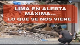 TERREMOTO EN LIMA [upl. by Yettie]