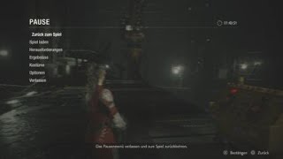 RE2 Remake Birkin Container Bossfight no damage [upl. by Melony]