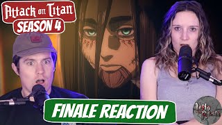 THE END IS HERE  Attack on Titan Finale Newlyweds Reaction  Season 4 Part 3 Special 2 [upl. by Honna]