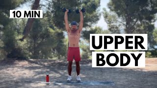 10 Min Home Workout For Upper Body  AMRAP Circuits [upl. by Nimaynib648]