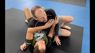 Glyn Powditch BJJ Seminar 7 Guard Passing Escaping Cross sides Headlock Defense [upl. by Fraase]