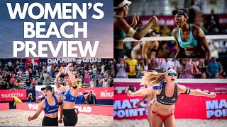 Womens Olympic Beach Volleyball Preview USA With a Golden Chance in Paris [upl. by Roderica667]