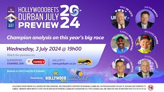 2024 Hollywoodbets Durban July  Preview Panel Discussion [upl. by Jeffers]