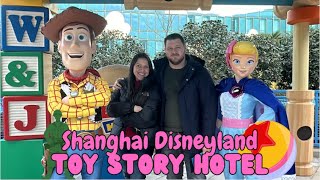 Shanghai Disneyland Toy Story Hotel Walkthrough and Review  Traveling from Hong Kong to Shanghai [upl. by Dalston]