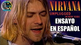 Nirvana MTV Unplugged  Ensayo antes del concierto Subtitulado En ESPAÑOL [upl. by Zebe48]