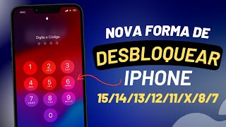 Como desbloquear iPhone 1112131415 ROUBADOPERDIDOENCONTRADO SEM SENHA✔️iOS 17💯NOVO 2024🔥 [upl. by Carmita]