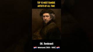 TOP 10  Most Famous Artists Of All Time [upl. by Burbank]