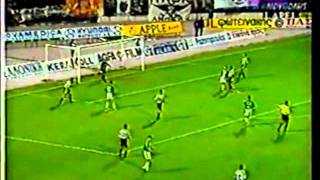 1998 1999 PAOK Panathinaikos 20 [upl. by Aruasor]