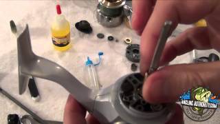 Shimano Spinning Reel Maintenance Tutorial [upl. by Ahsha]