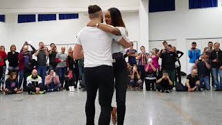 Isabelle amp Felicien  Fusion Kizomba Roma 2018 [upl. by Lrac]