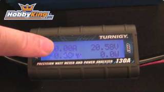 Turnigy 180A Watt Meter and Power Analyzer  HobbyKing [upl. by Devitt581]