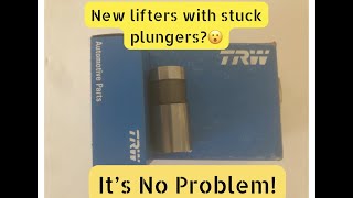 New Hydraulic Lifters with Stuck Plungers [upl. by Ellehcir]