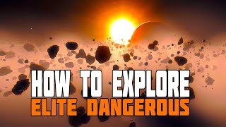 Elite Dangerous  How to Explore Long Distance Travel Rare Moons and Nebula [upl. by Etteloiv]