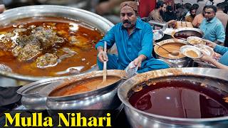 Mulla Nihari pe Pehli Sehri  Ramzan Night in Karachi PIB Colony  Street Food of Pakistan [upl. by Anahpos]