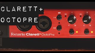 Seriously Good Converters for ADAT  The Focusrite Clarett OctoPre [upl. by Sension]