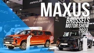 Maxus op het Autosalon van Brussel 2023  Salonspecial [upl. by Eshelman]