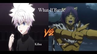 HxH WhatIf Battle KILLUA VS CHEETU CHIMERA ANT DISCUSSION [upl. by Notserp25]