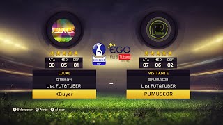 Liga Samsung FUTampTubers Segunda Jornada xBuyer vs Pumuscor [upl. by Ilatan]