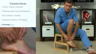 Tratamiento de esguince de tobillo  Fisioterapia Bilbao [upl. by Nednal]