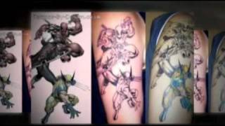 Comic Tattoo Bilder [upl. by Colby]