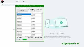 Whatsapp Super Filter Beta Version V80 🔥  Fastest Whatsapp Number Filter Tool [upl. by Rimahs]