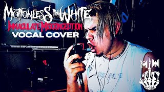 Motionless In White Immaculate Misconception vocal cover VAZZILLA [upl. by Saihttam]