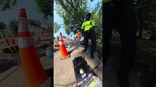 Giving snacks to road workers with RC car ￼ [upl. by Eniala]