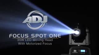 ADJ Focus Spot One [upl. by Inafetse]