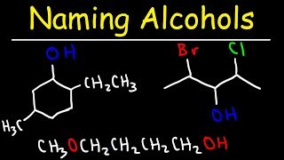 Naming Alcohols  IUPAC Nomenclature [upl. by Ylak]