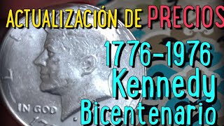 Actualización de PRECIOS 1776 1976 Kennedy Conmemorativa [upl. by Xineohp]