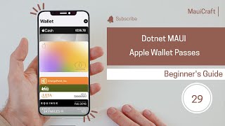 Dotnet MAUI Apple Wallet Passes [upl. by Winthrop100]