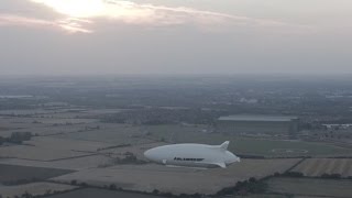 Airlander 10  Worlds Largest Aircraft First Flight [upl. by Taylor]