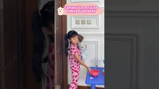 SAMANTHA LATIHAN PUNYA ADEK BARU [upl. by Letitia]