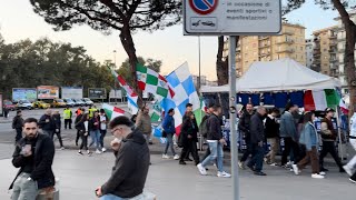 Italia Inghilterra LIVE le immagini dal Maradona a 2 ore dal match [upl. by Ytirahc375]