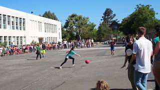 BAM 5th Graders Vs Teachers Kickball Game 2018 [upl. by Vena587]