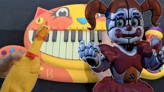 FNAF SONG  JOIN US FOR A BITE JT MUSIC CAT PIANO CHICKEN DRUM CALCULATOR COVER [upl. by Hebert]