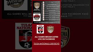 Tulsa Nationals  OSA Oklahoma Premier League  Schedule Drop [upl. by Velasco]