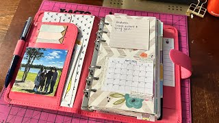 Personal Filofax Peony Ring Planner  Part 2 [upl. by Reddin]