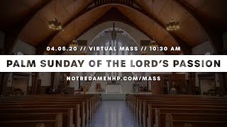 Virtual Mass  Palm Sunday [upl. by Colas]