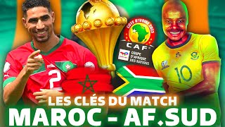 🇲🇦 MAROC  AFRIQUE DU SUD 🇿🇦  Les Lions doiventil sinquiéter  CAN 2024 [upl. by Nihahs899]