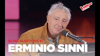 Erminio Sinni quotA mano a manoquot  Blind Auditions 1  The Voice Senior [upl. by Follansbee]