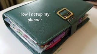 My Planner Setup  Part One  Focus [upl. by Sihonn]