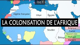 La colonisation de lAfrique  Résumé sur cartes [upl. by Oiceladni]