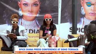 Spice Diana Press Conference in Mbarara Ahead of her Concert on 21st Jan at University Inn [upl. by Trixy]